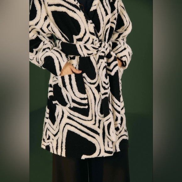 Farm Rio Banangola Mid-Length Fleece Cardigan - Picture 2 of 14